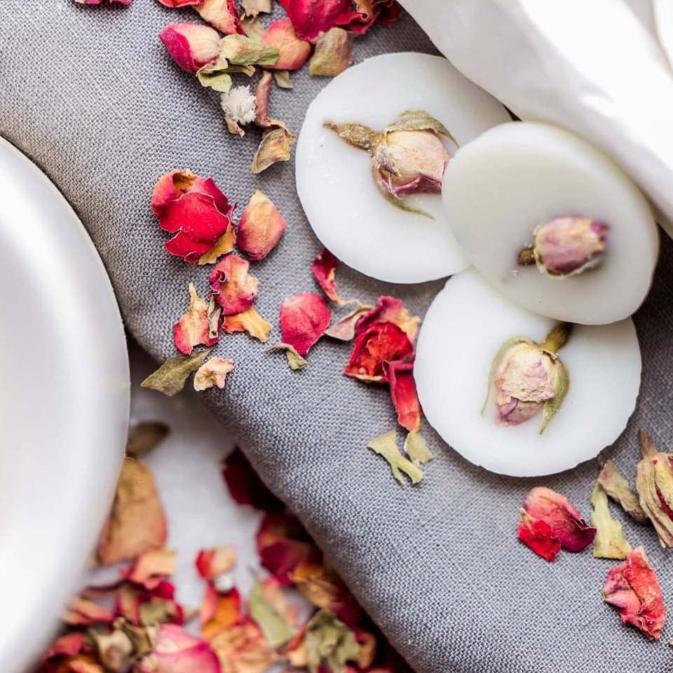 Stoneglow Elements - Light - Blush Rose & Peony - Botanical Soy Wax Melts