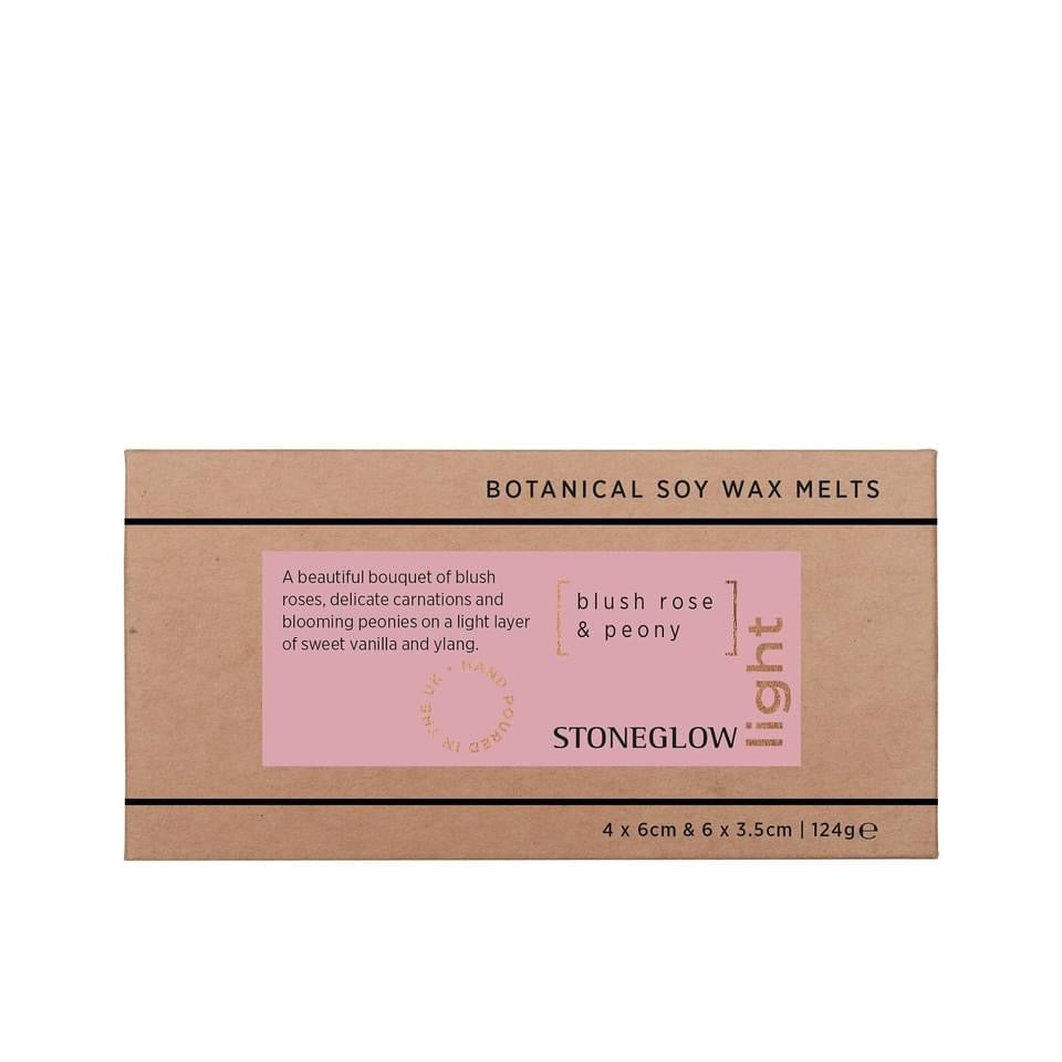 Stoneglow Elements - Light - Blush Rose & Peony - Botanical Soy Wax Melts