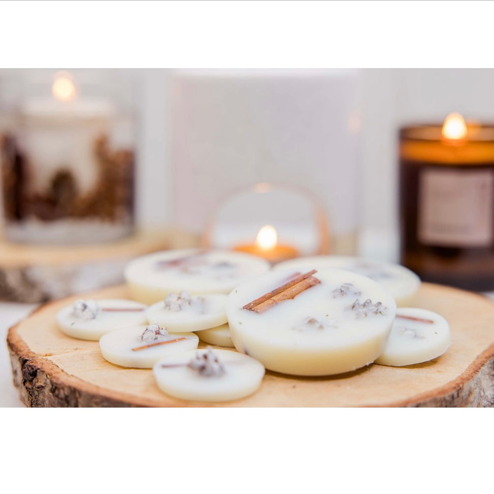 Stoneglow Elements - Wood - Palo Santo & Amber - Botanical Soy Wax Melts