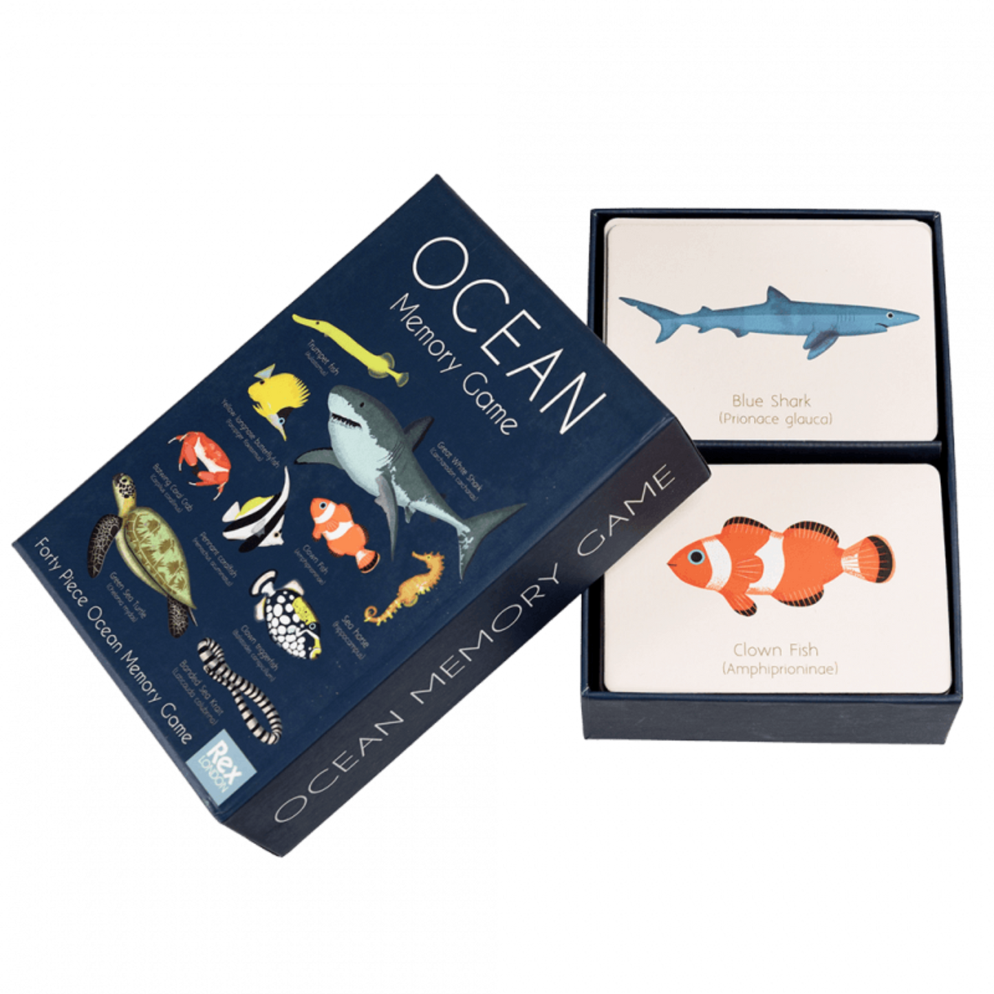 Memory game - Rex - (20 pairs) - Ocean