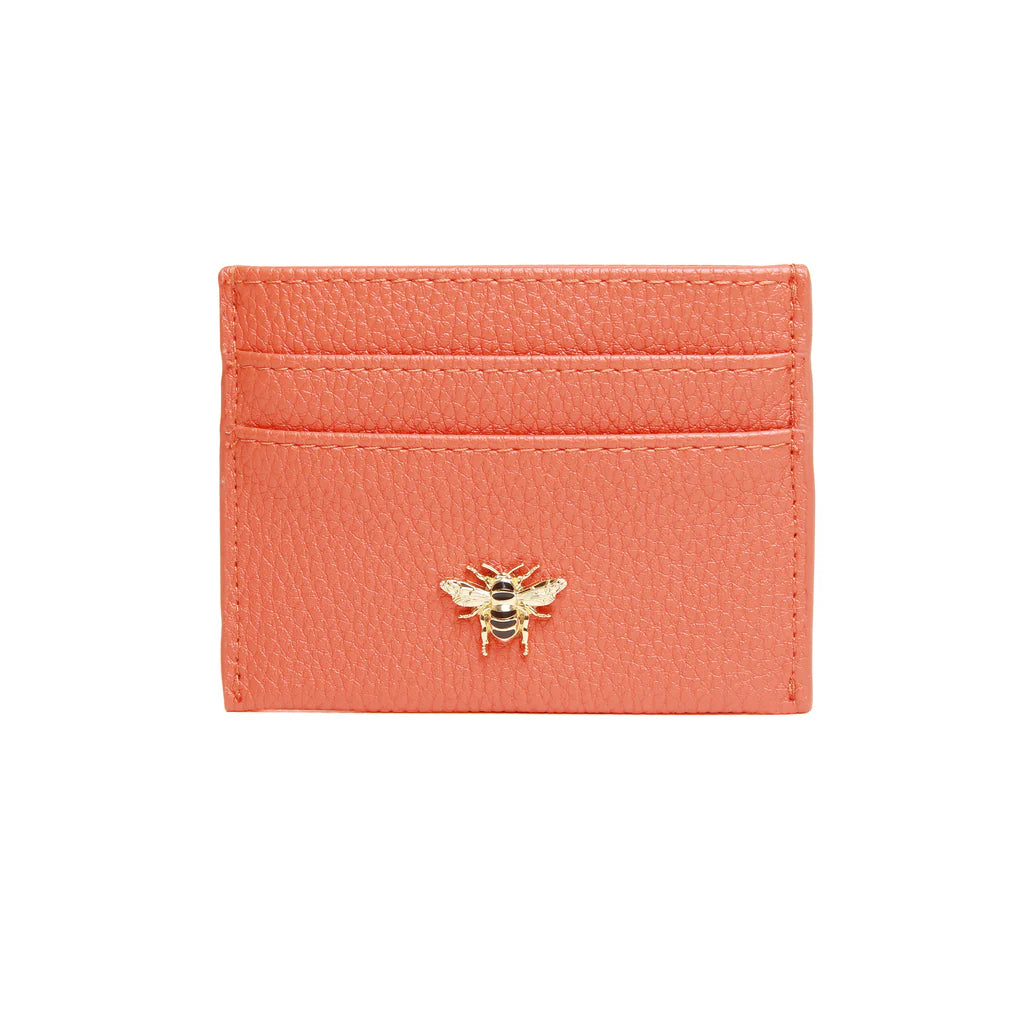 ALICE WHEELER LONDON orange - Bow Card Holder