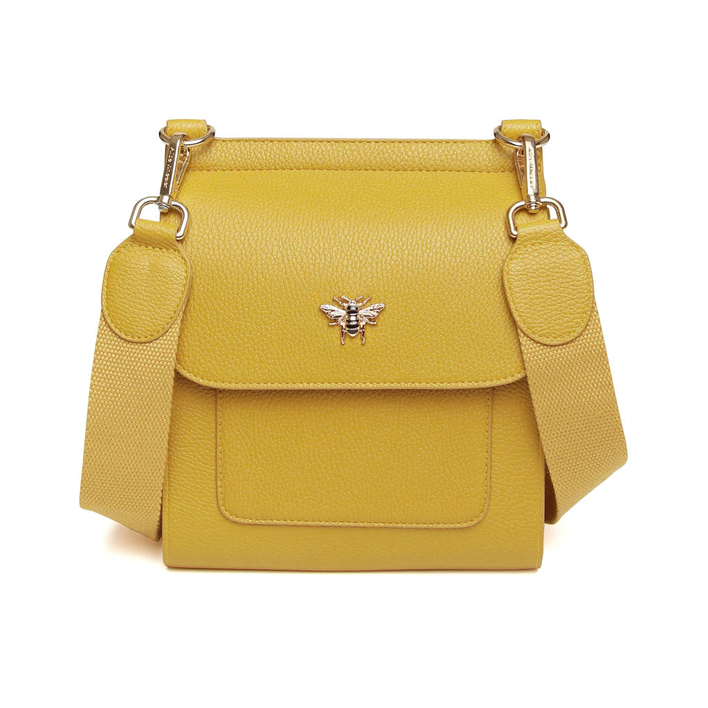 ALICE WHEELER LONDON Ochre Bloomsbury Cross Body Bag