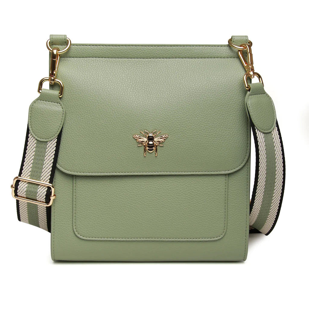 ALICE WHEELER LONDON Sage Large Bloomsbury Cross body bag