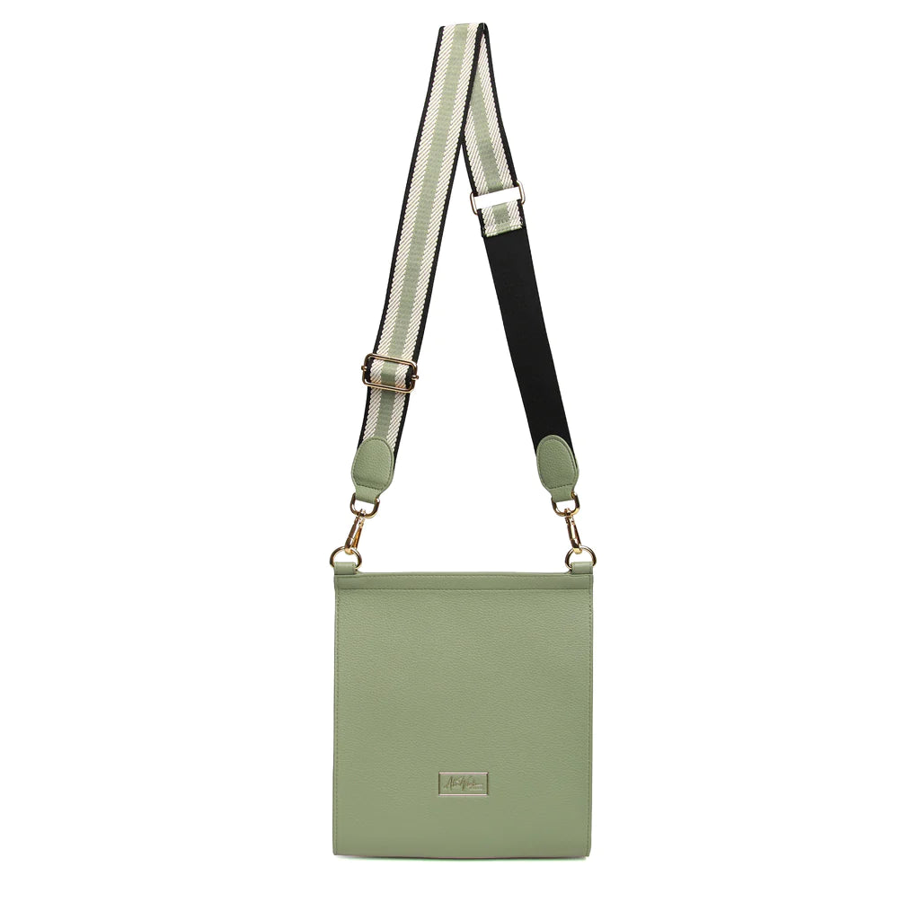 ALICE WHEELER LONDON Sage Large Bloomsbury Cross body bag