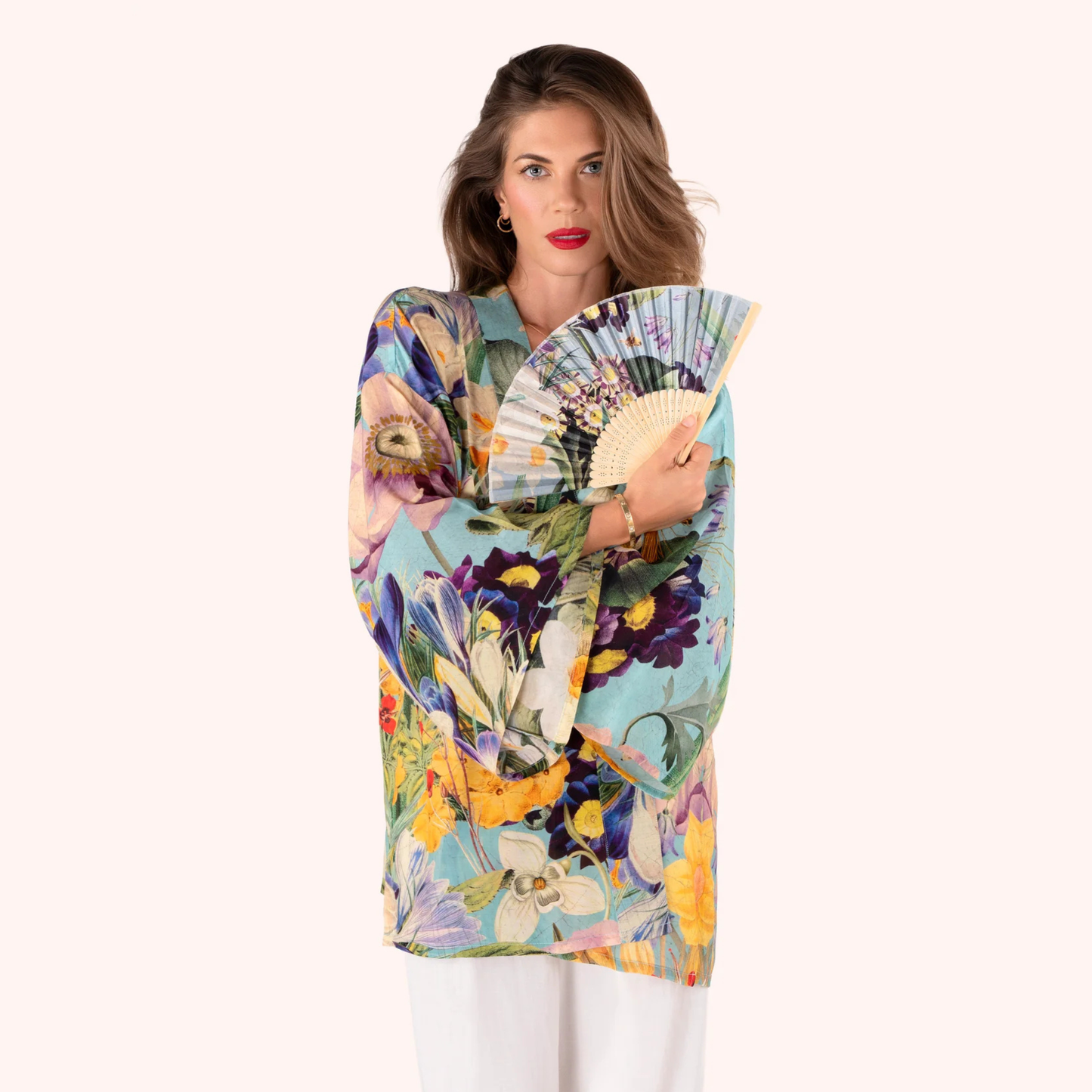 KIMONO JACKET - SPRING FLORA