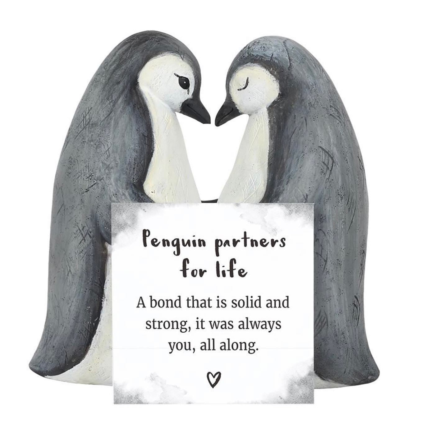 PENGUIN PARTNERS FOR LIFE ORNAMENT