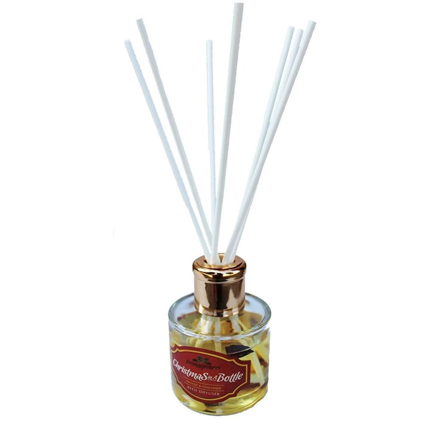 Jormaepourri Christmas in A Bottle Reed Diffuser moon