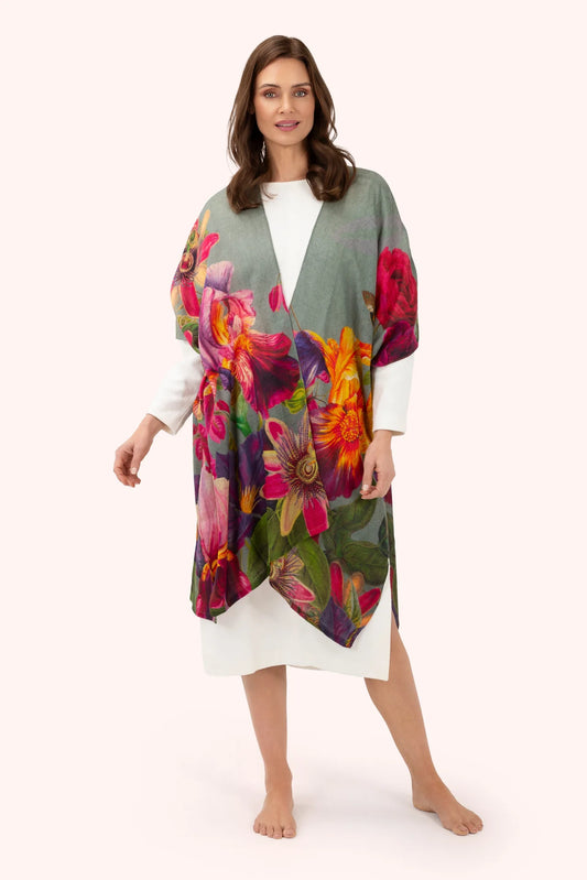 POWDER WOOL WRAPAROUND - WINTER IRIS, ICE