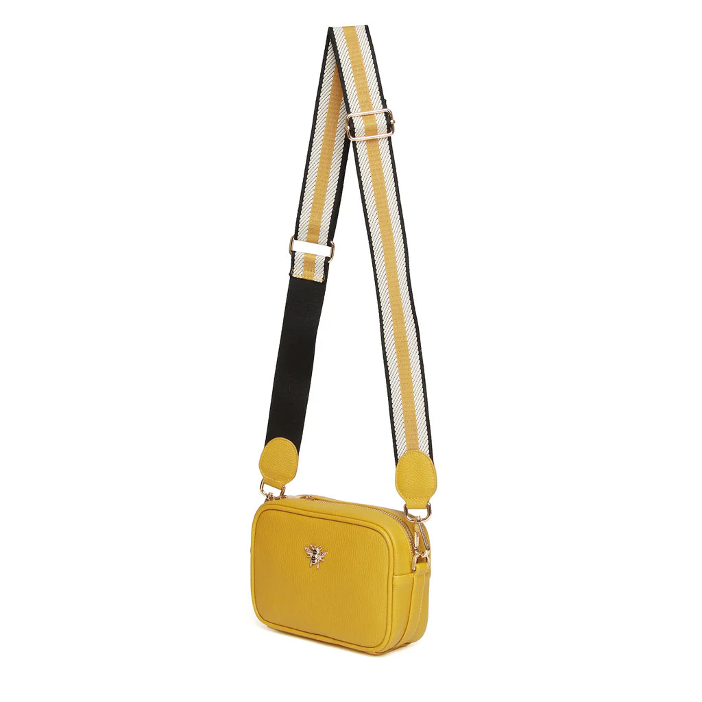 ALICE WHEELER LONDON Ochre Mini Crossbody with webbing strap