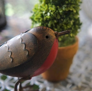 METAL ROBIN 16CM