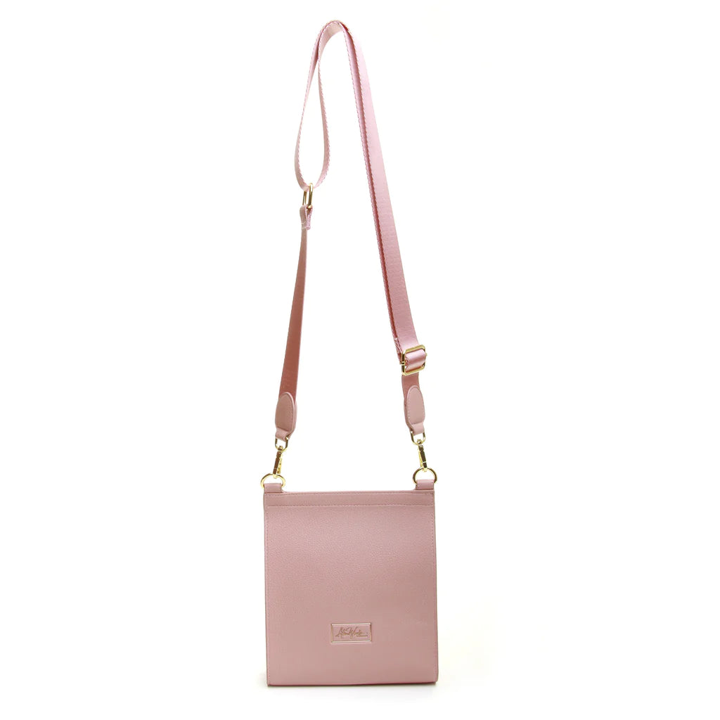 ALICE WHEELER LONDON  Pink Bloomsbury Cross Body Bag