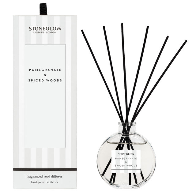 Stoneglow  Modern Classics - Pomegranate & Spiced Woods - Reed Diffuser 120ml