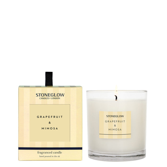 Stoneglow Modern Classics - Grapefruit & Mimosa - Scented Candles - Boxed Tumbler