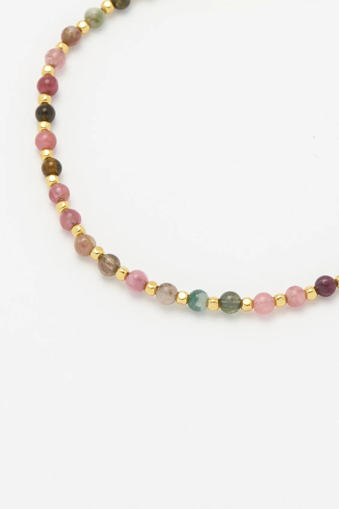 Estella Bartlett Gemstone Amelia Bracelet Gold Plated -  Tourmaline