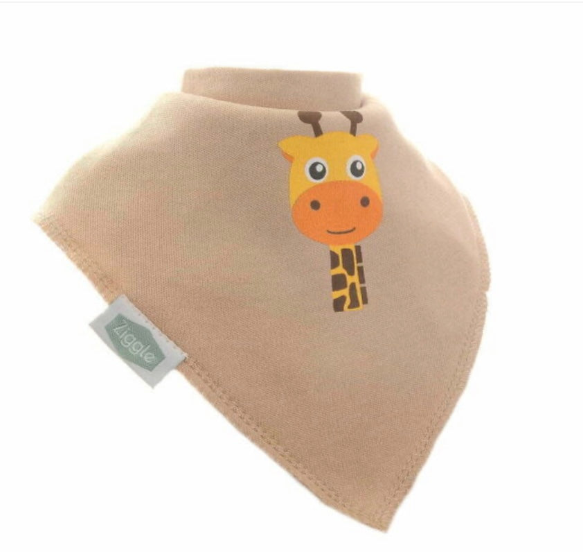 ZIGGLE GIRAFFE BIB