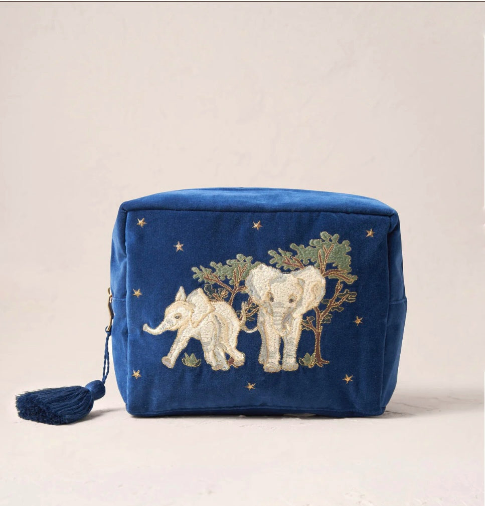 Elizabeth Scarlett Baby Elephant Conservation Wash Bag