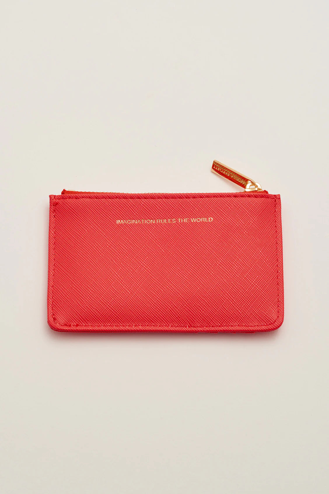 ESTELLA BARTLETT Imagination Rules The World Card Purse - Coral