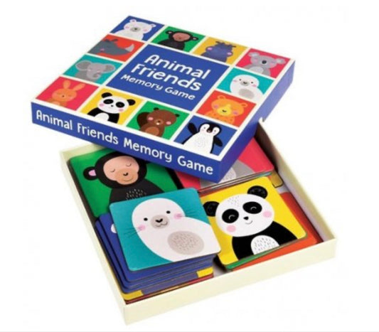 ANIMAL FRIENDS MEMORY CARD GAME