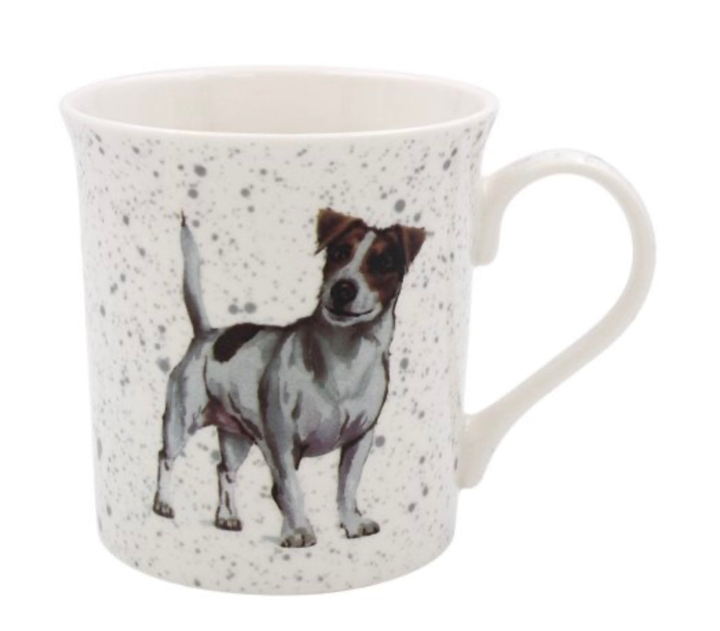 JACK RUSSELL FINE CHINA MUG, 13CM