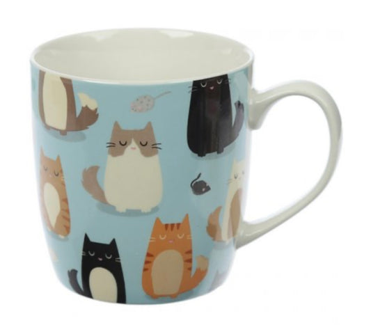 CUTE CAT FINE BONE CHINA MUG