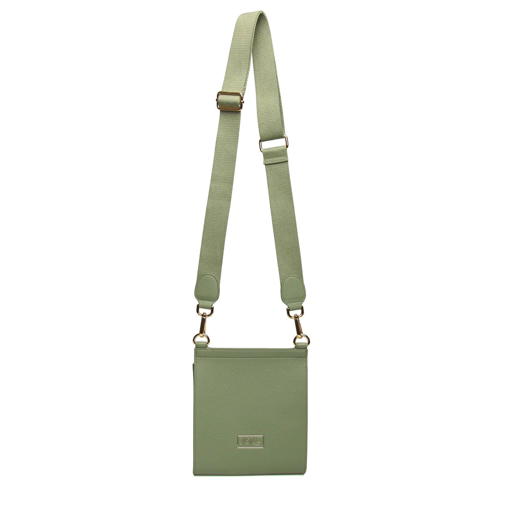 ALICE WHEELER LONDON  Sage Bloomsbury Cross Body Bag