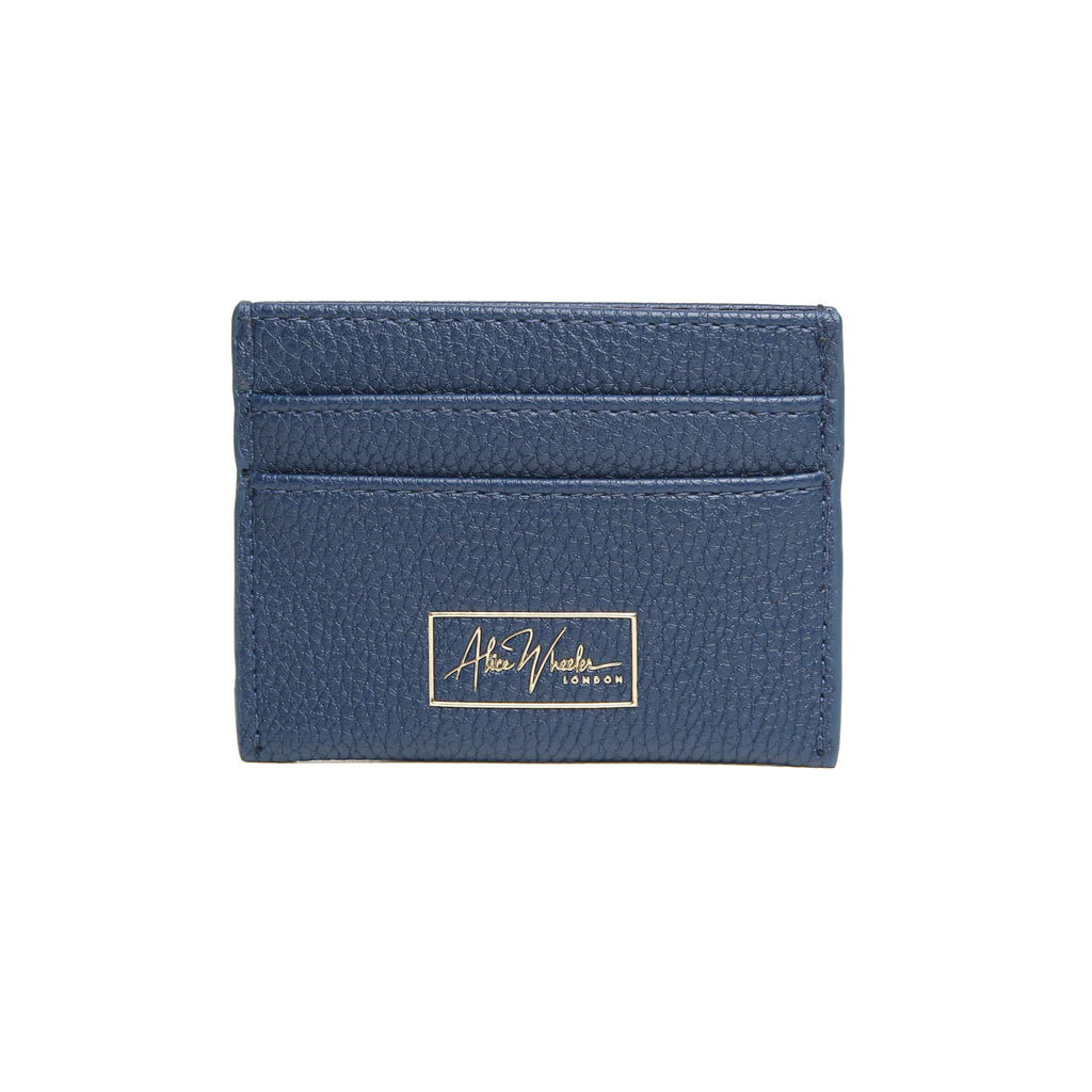 ALICE WHEELER LONDON  Navy - Bow Card Holder