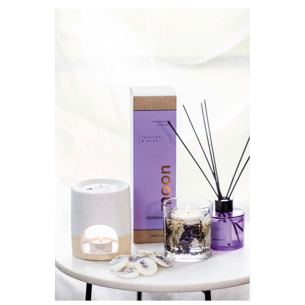 Stoneglow  Elements - Moon - Lavender & Mint - Reed Diffuser