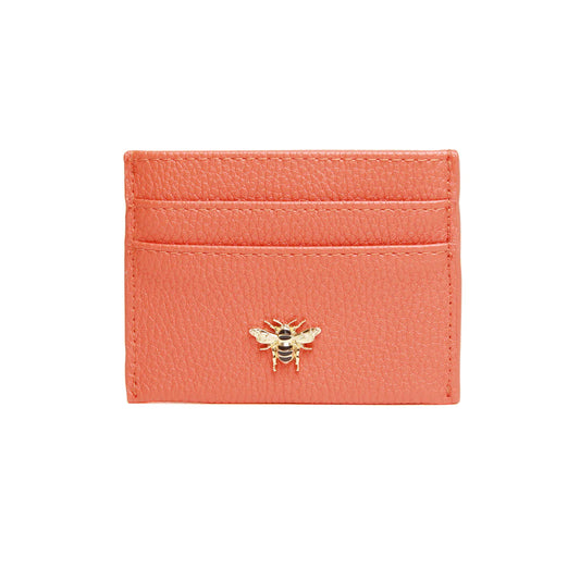 ALICE WHEELER LONDON orange - Bow Card Holder