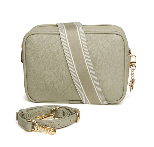 ALICE WHEELER LONDON  Pistachio Soho Crossbody Camera Bag