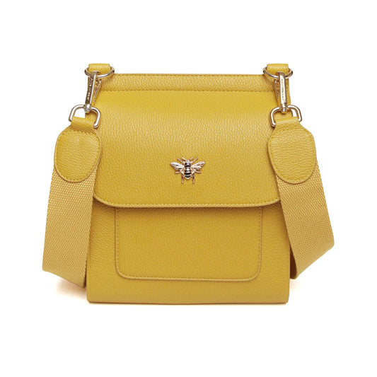 ALICE WHEELER LONDON Ochre Bloomsbury Cross Body Bag