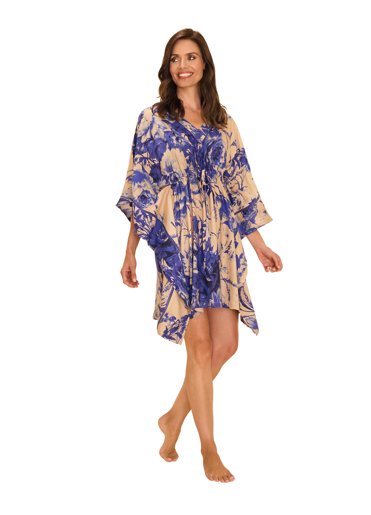 POWDER BEACH COVER UP - CHINA BLUE BLOOMS