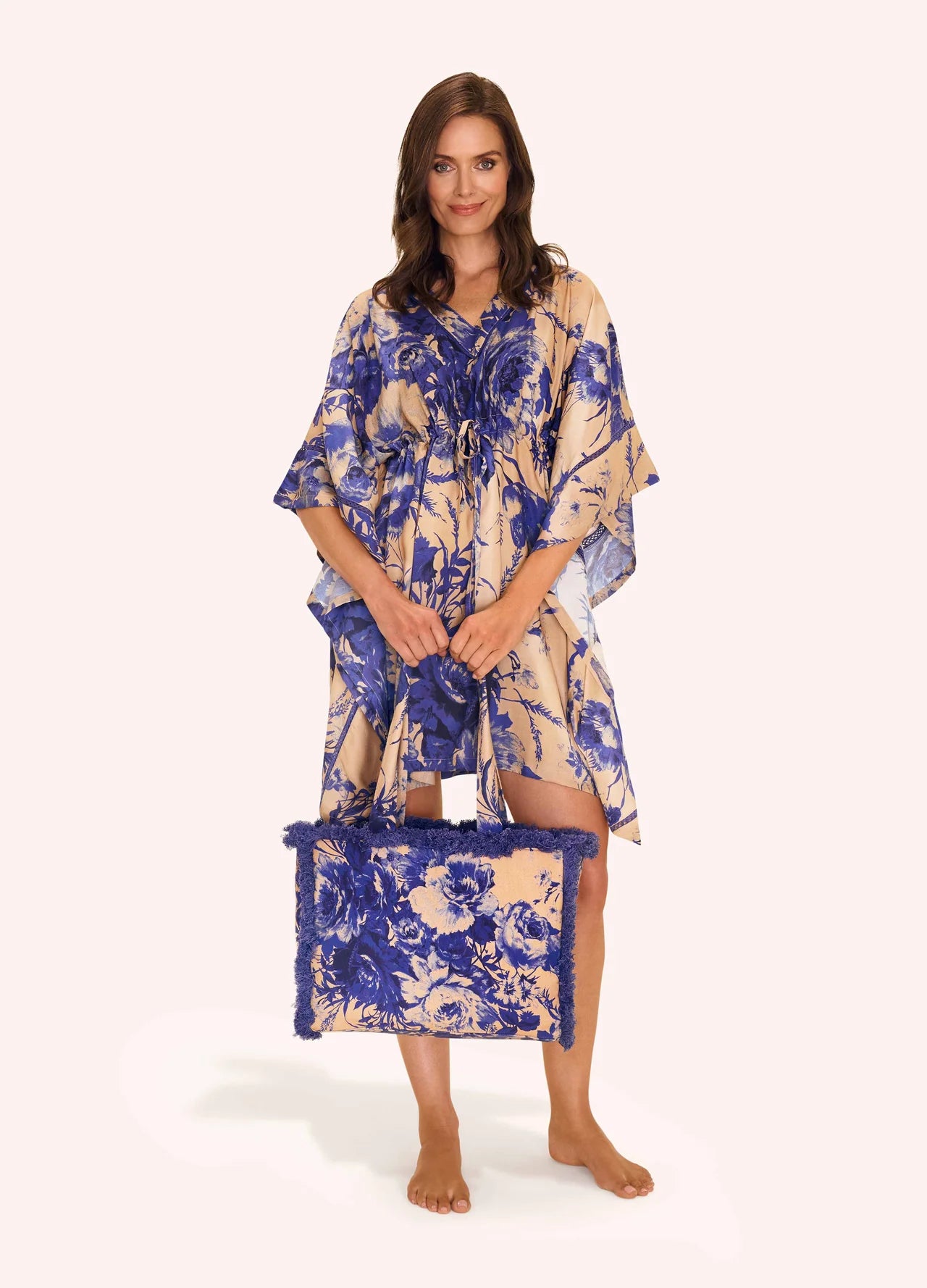 POWDER BEACH COVER UP - CHINA BLUE BLOOMS
