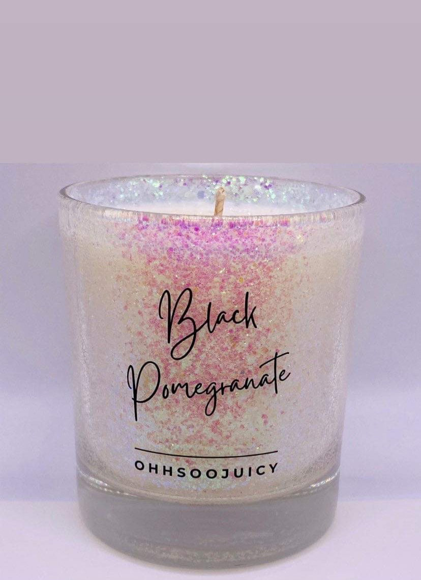 OHHSOOJUICY BLACK POMEGRANATE CANDLE & WAX MELT