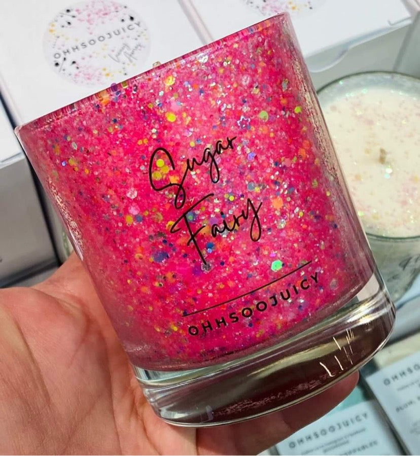 OHHSOOJUICY SUGAR FAIRY CANDLE & WAX MELT