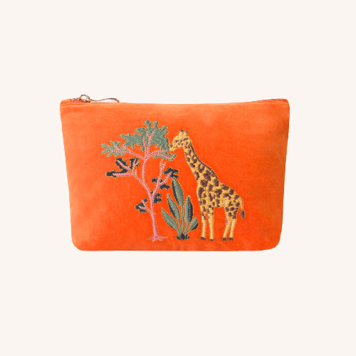 Elizabeth Scarlett Giraffe Mini Pouch