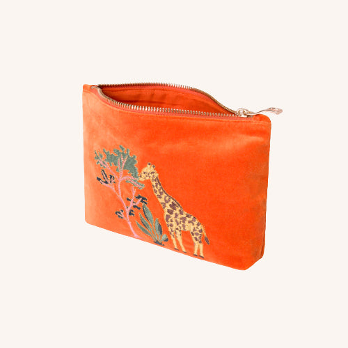 Elizabeth Scarlett Giraffe Mini Pouch