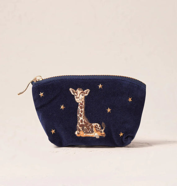 Elizabeth Scarlett Baby Giraffe Coin Purse/Mini Makeup Bag