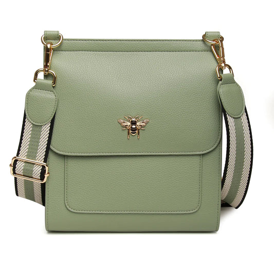 ALICE WHEELER LONDON Sage Large Bloomsbury Cross body bag