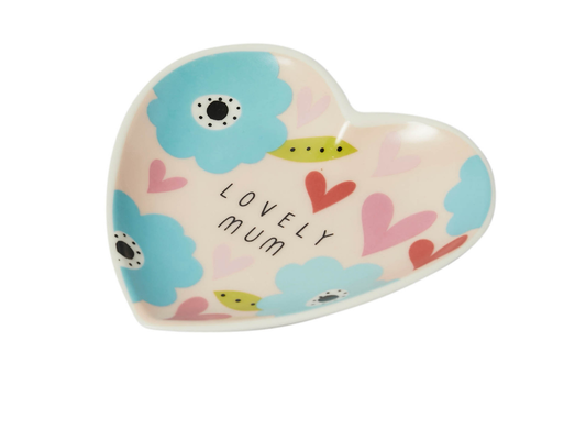 BELLYBUTTON-LOVELY MUM HEART TRINKET DISH